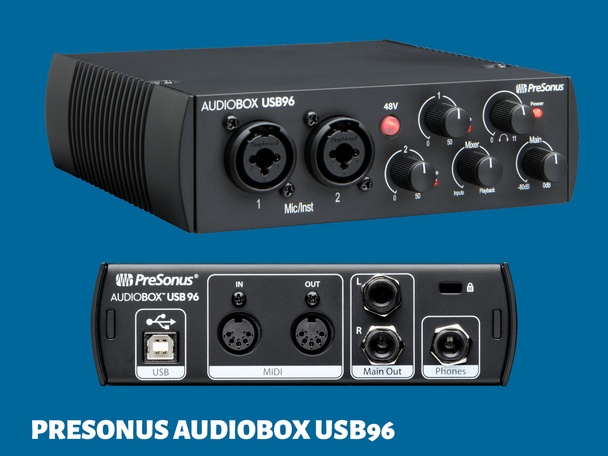 Presonus audiobox usb96