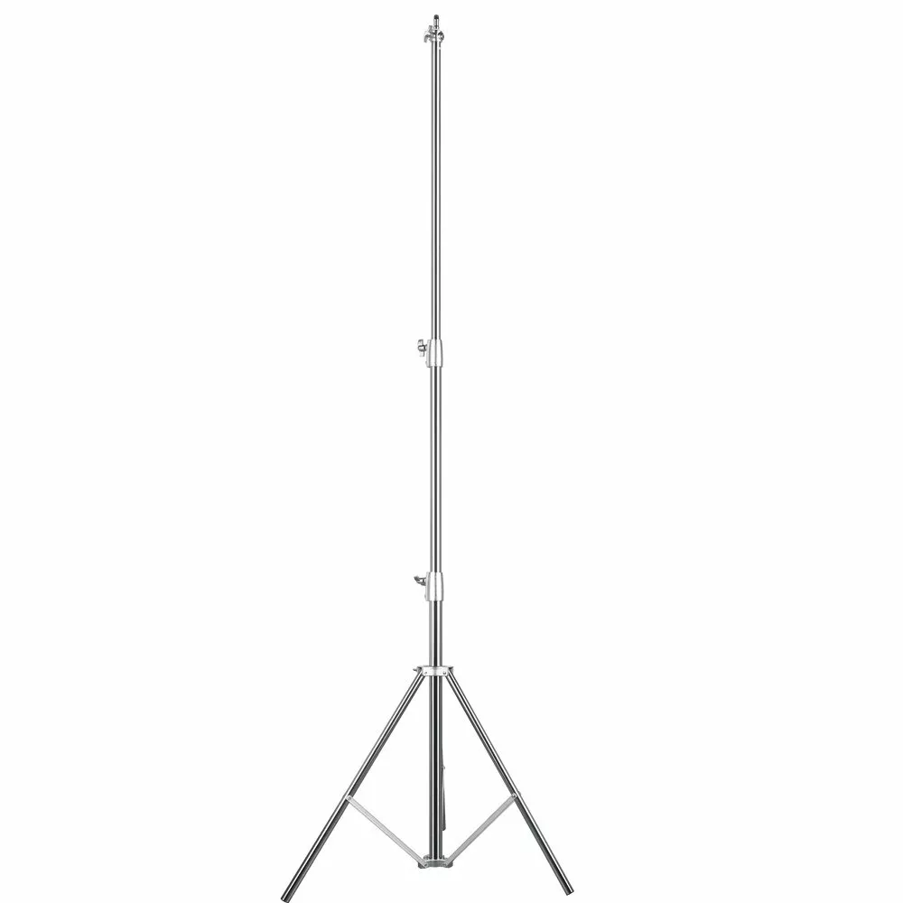 Uk 2.8m heavy stainless steel foldable light stand for studio led light softbox