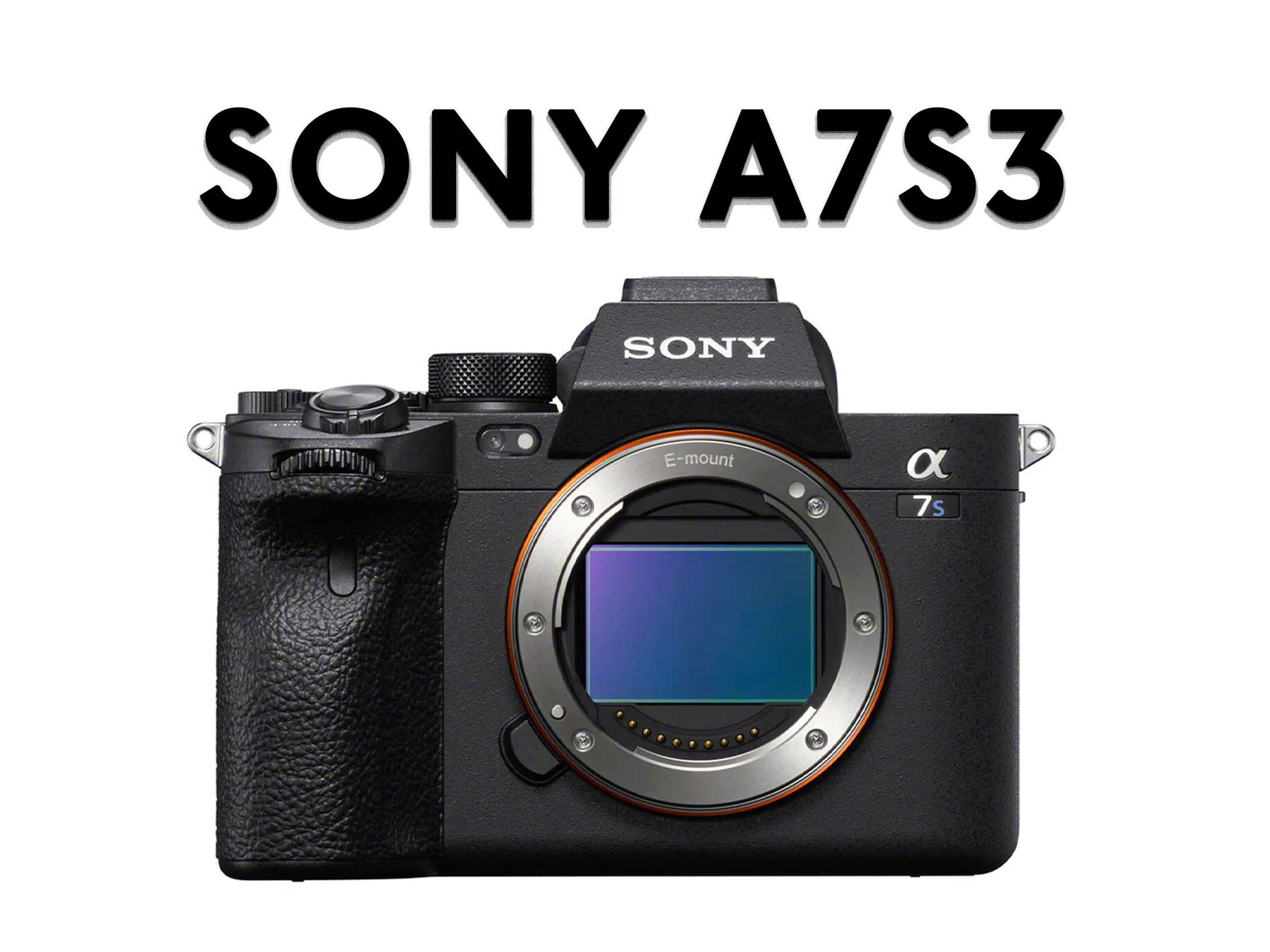 Sony a7s3 + sony battery + 128gb sd card + charger