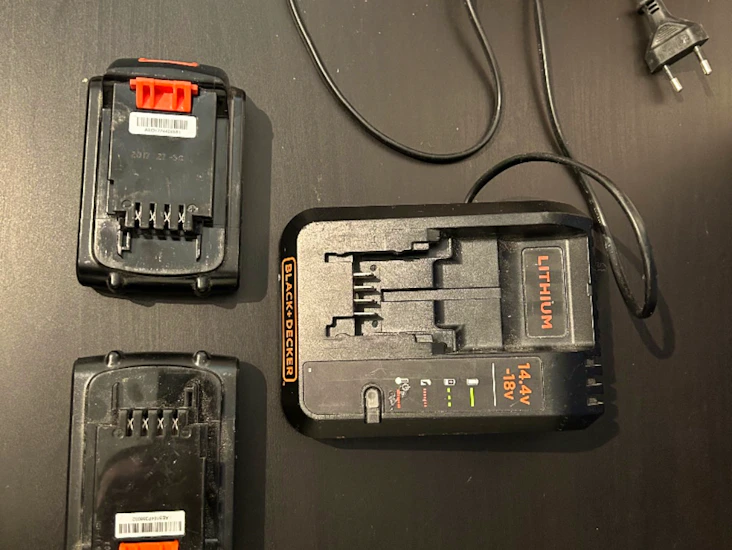 18w batterier til verktøy og lader