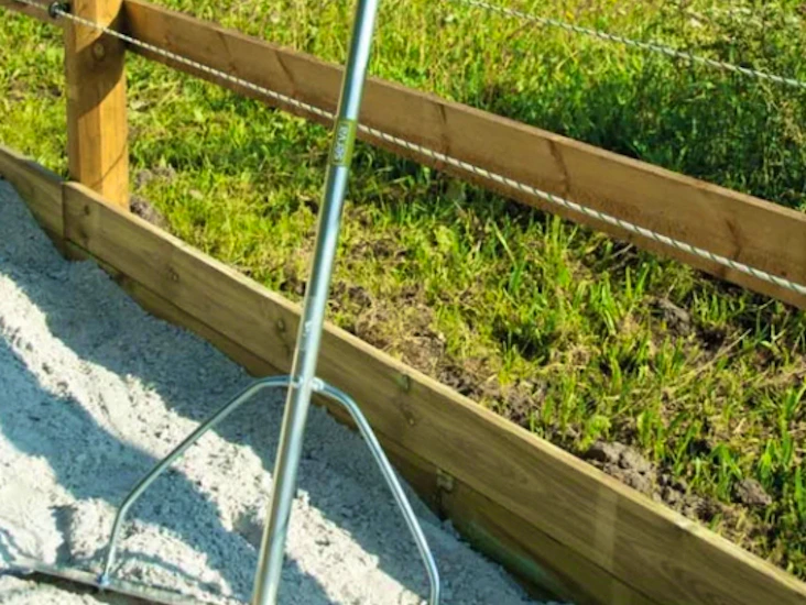 Anläggningsraka - aluminium