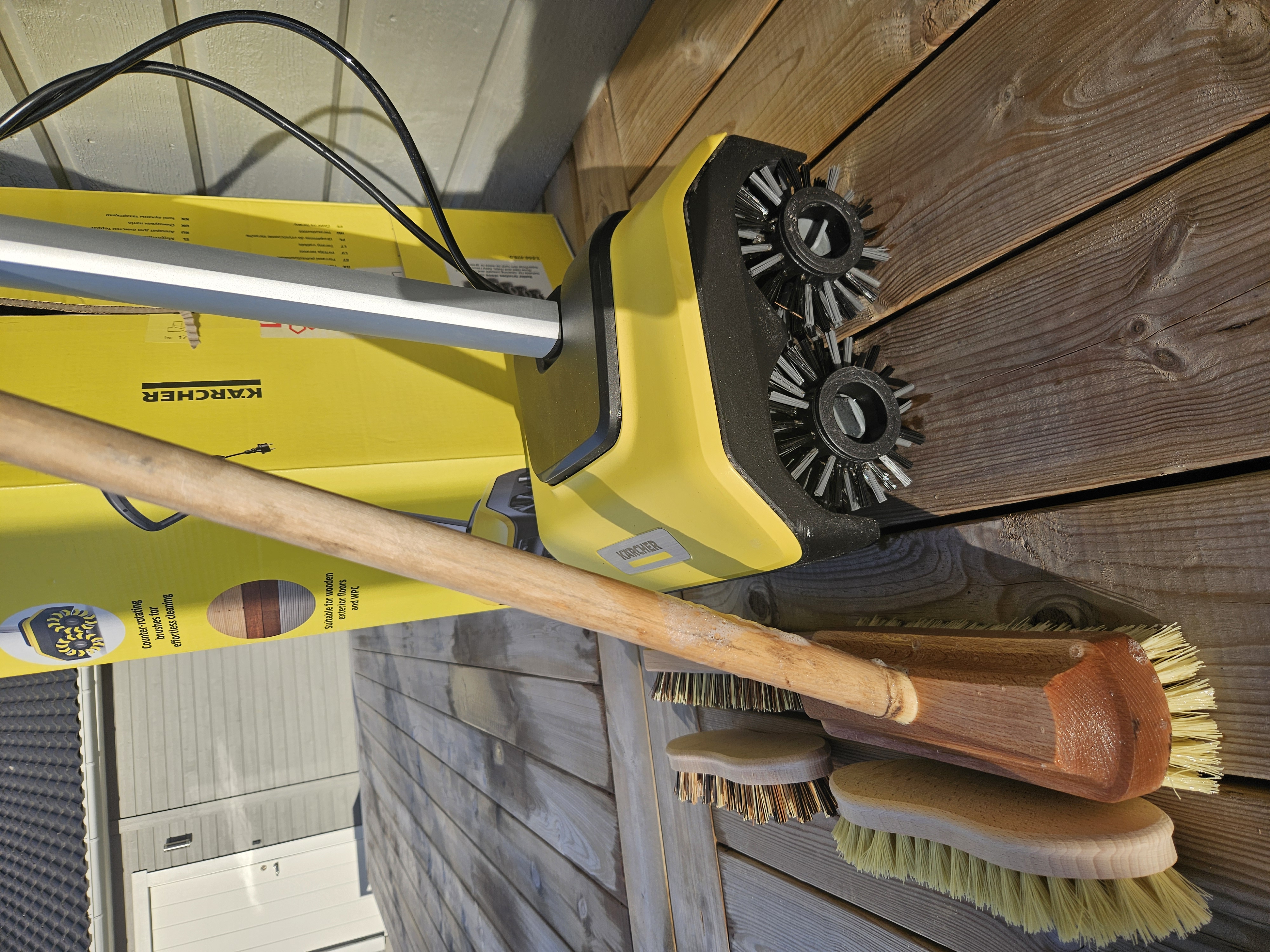 Terasstvätt paket (kärcher pcl 6 + skurborstar)