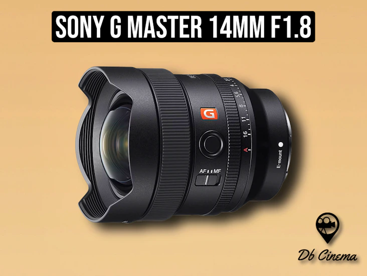 Sony g master 14mm f1.8 prime lens