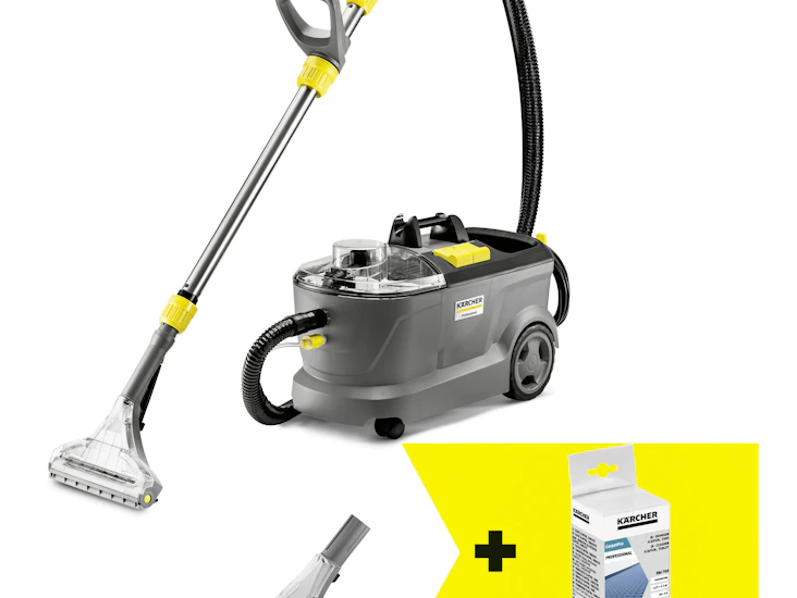 Mattvätt kärcher puzzi 10/2 adv proffesionell + medel