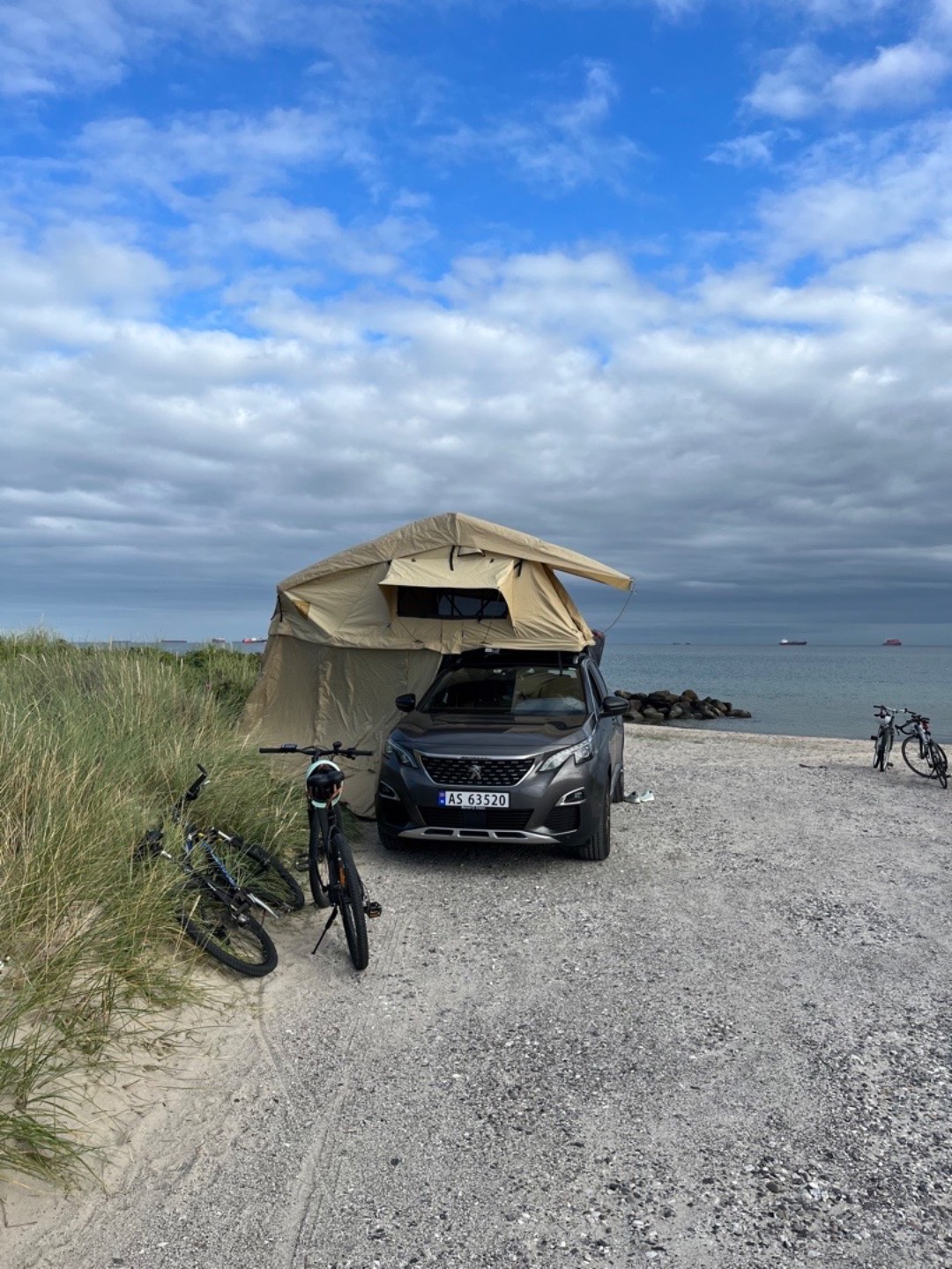 Taktelt for 3 personer 