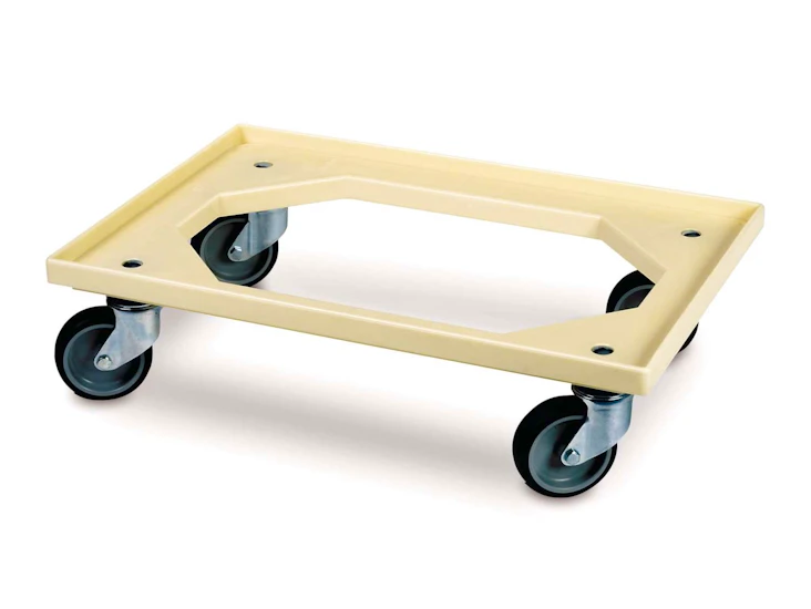 Plastic utility trolley dolly