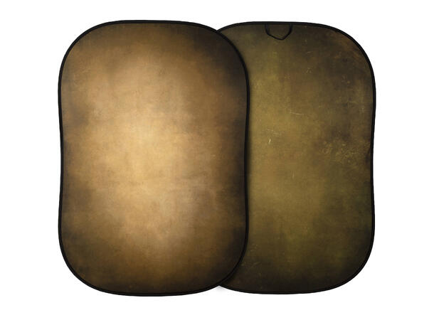 Manfrotto vintage background - tobacco/olive