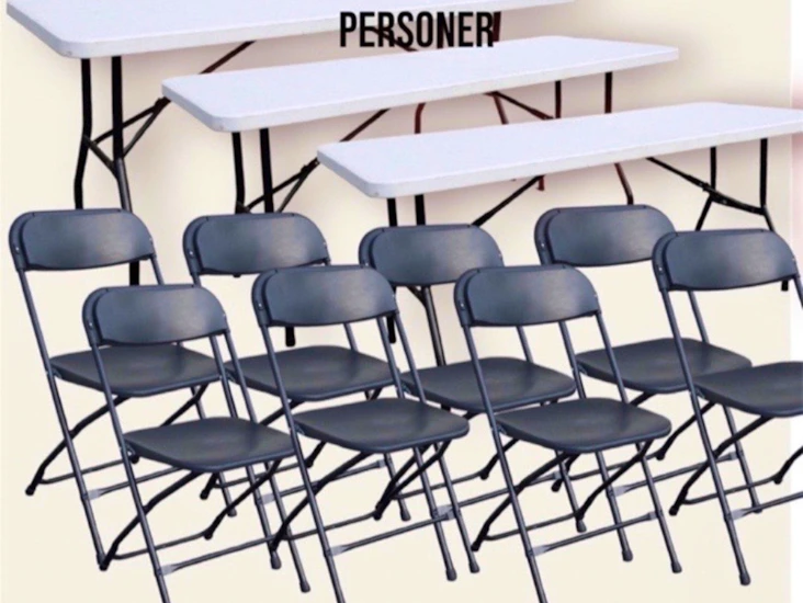 Bord och stolar för din fest!