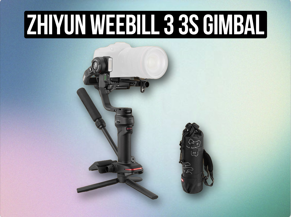 Zhiyun weebill 3 (3s) gimbal stabilizer set ( like dji rs 3, rs 4 ) 