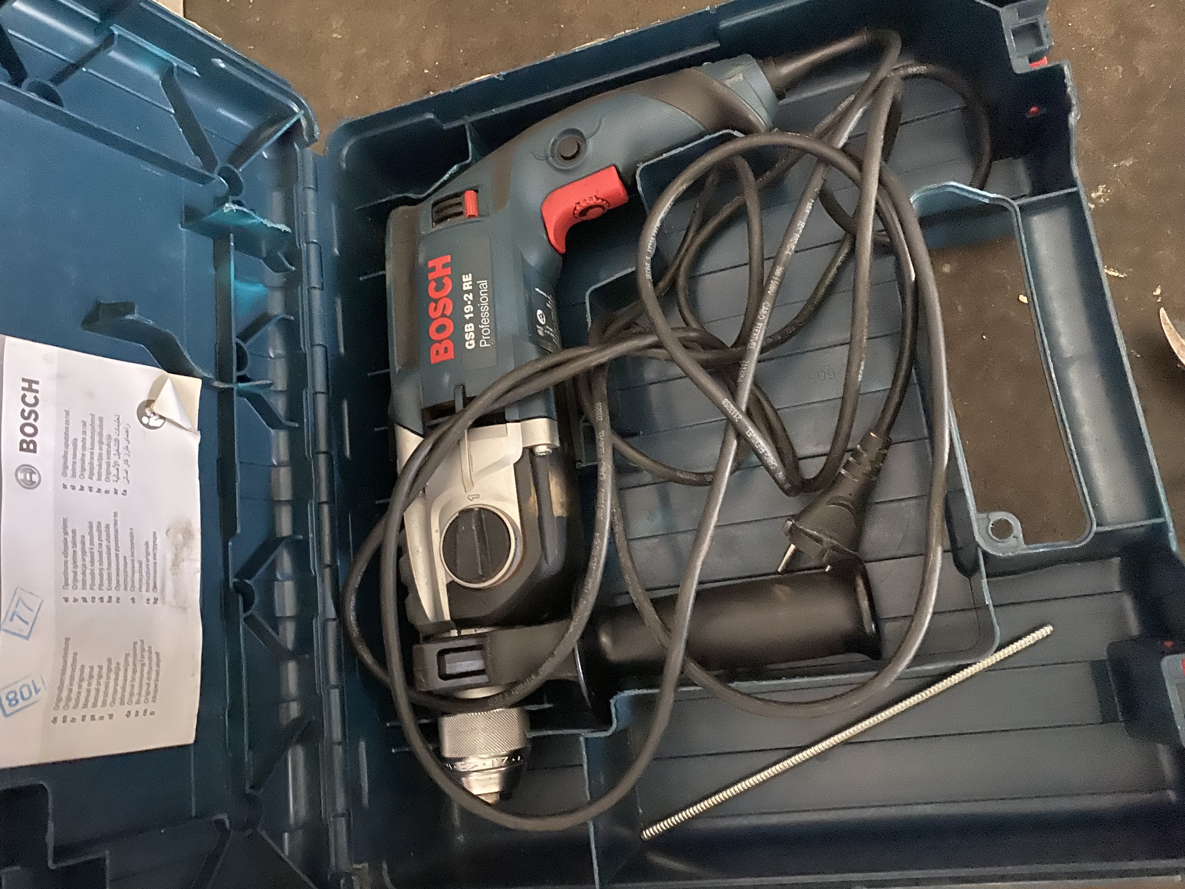  gsb 19-2 re bosch  borrhammare