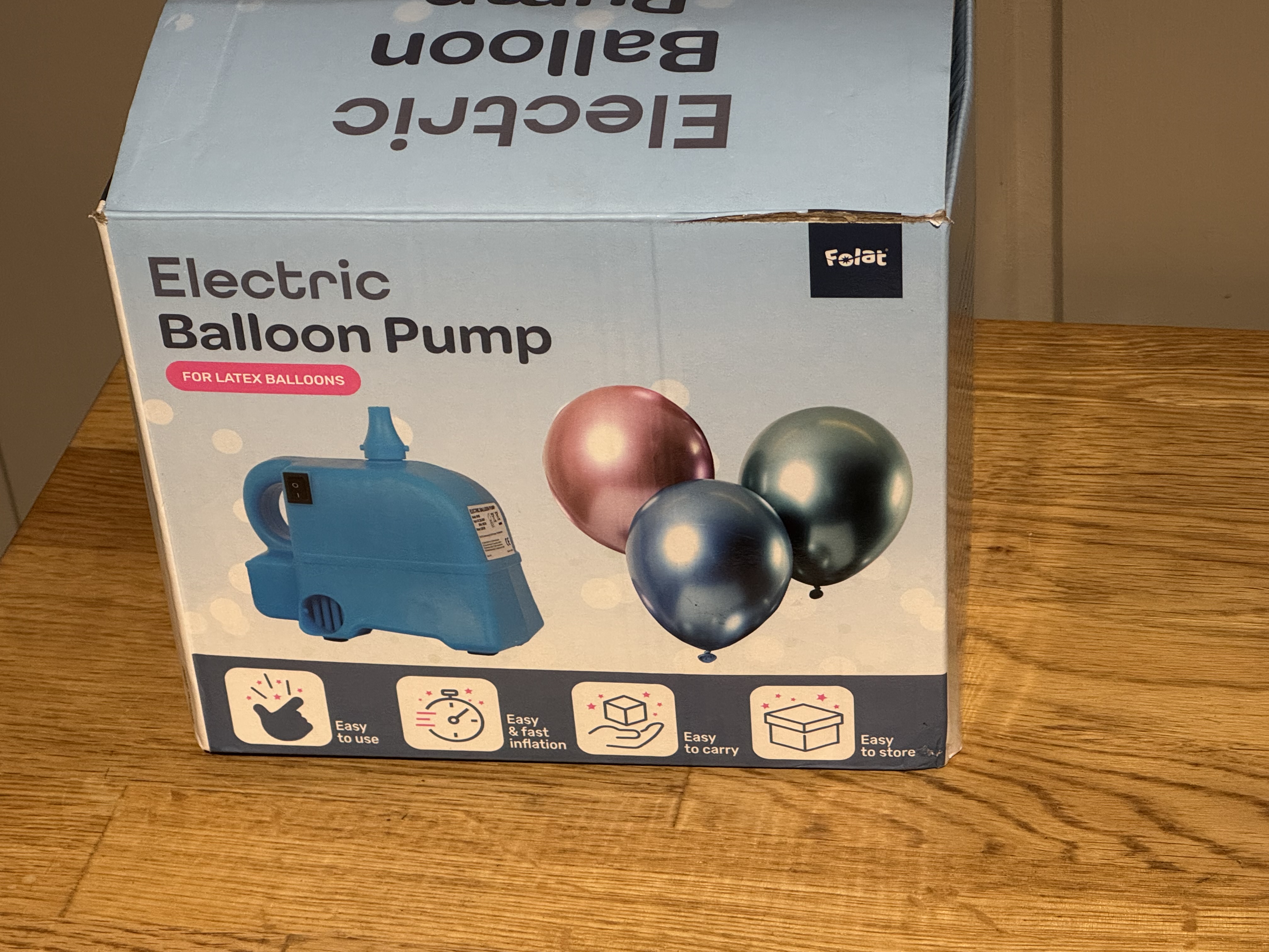 Elektrisk ballongpumpe