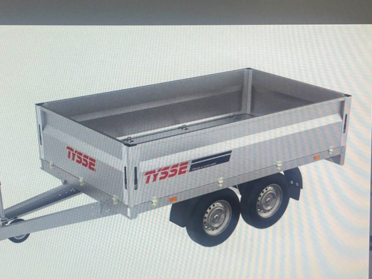 Tysse tilhenger 250x150x50 + 35