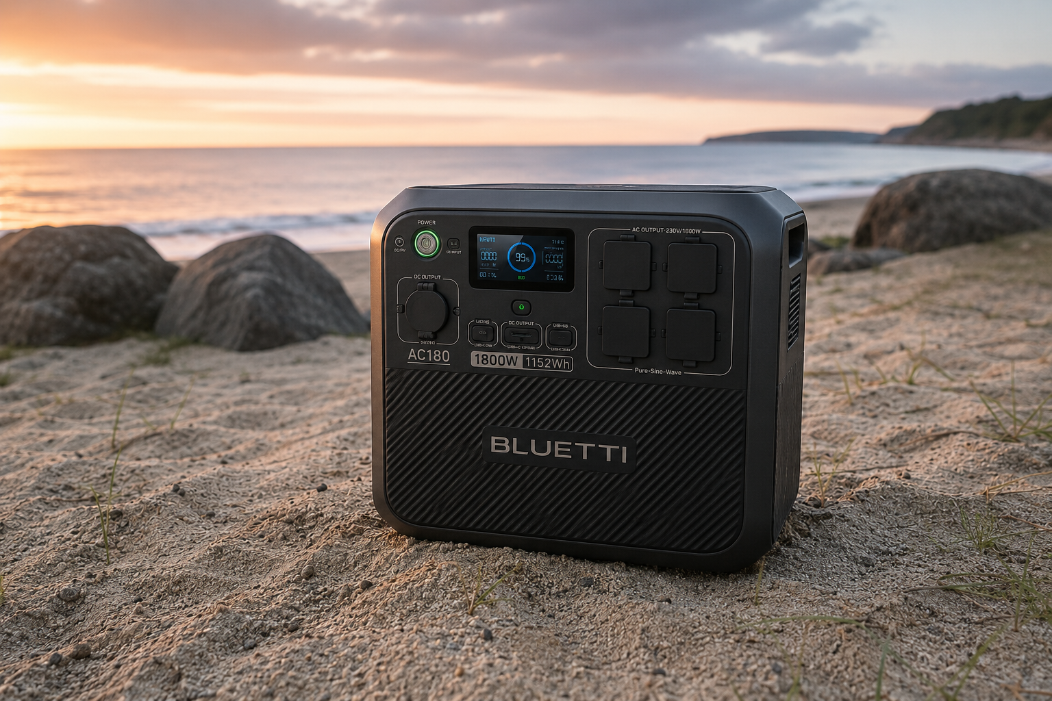 Bluetti ac180 portable power station battery