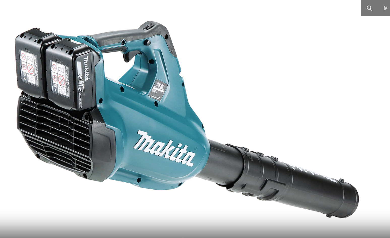 Kraftig og stillegående makita løvblåser