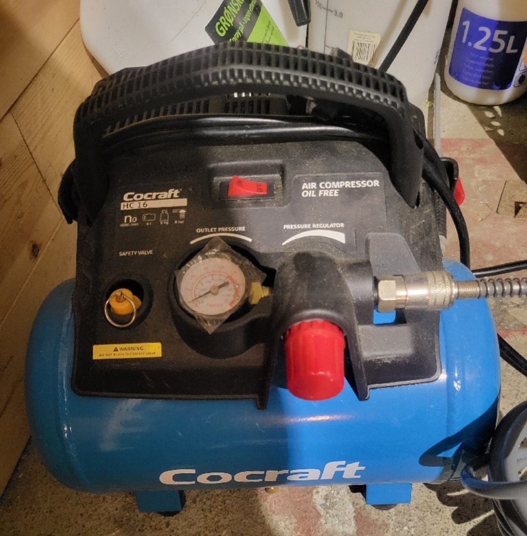 Cocraft kompressor 6l 8 bar