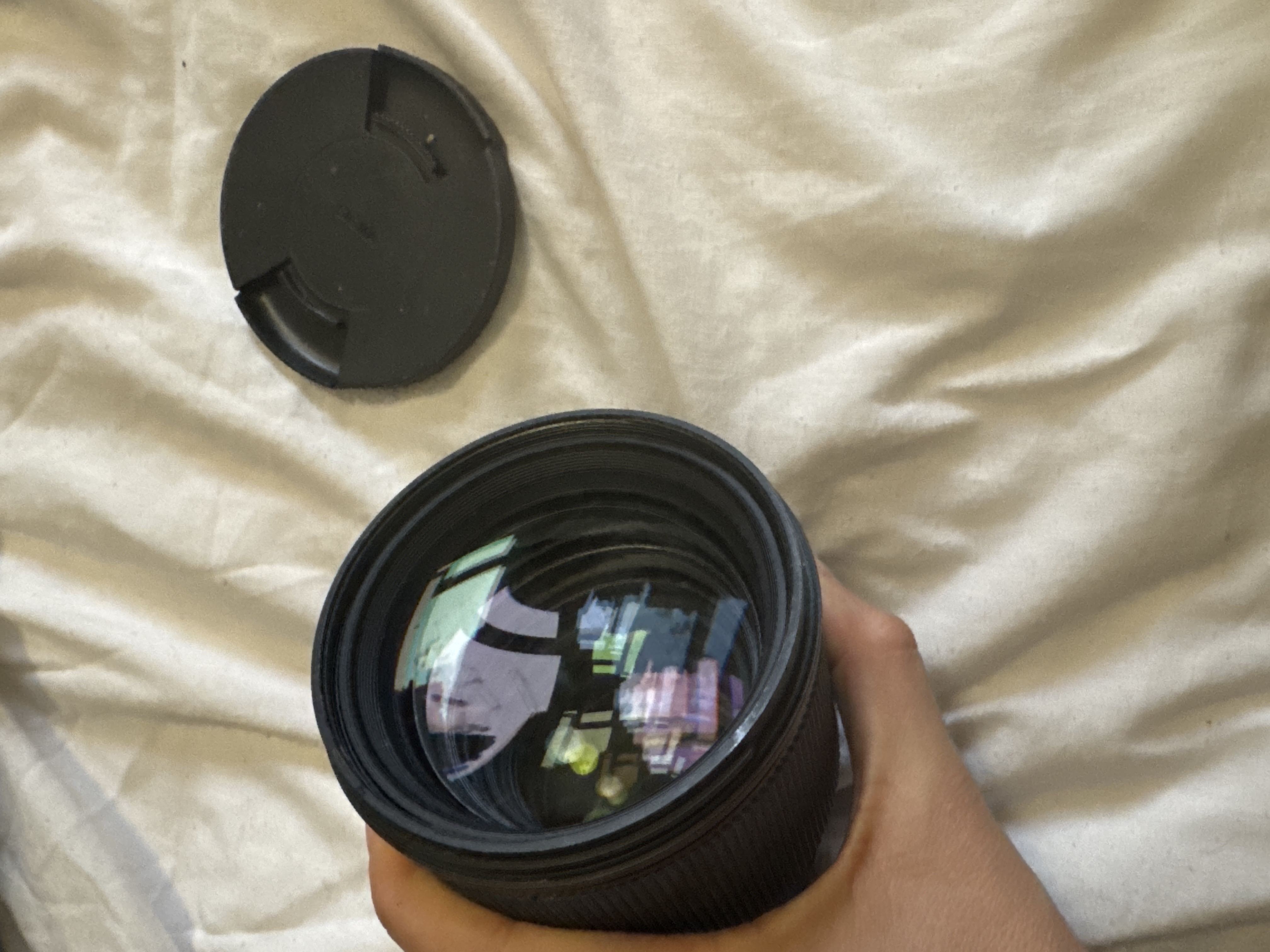 Sigma 85 mm 1:1.4 dg portrait lense, for nikon