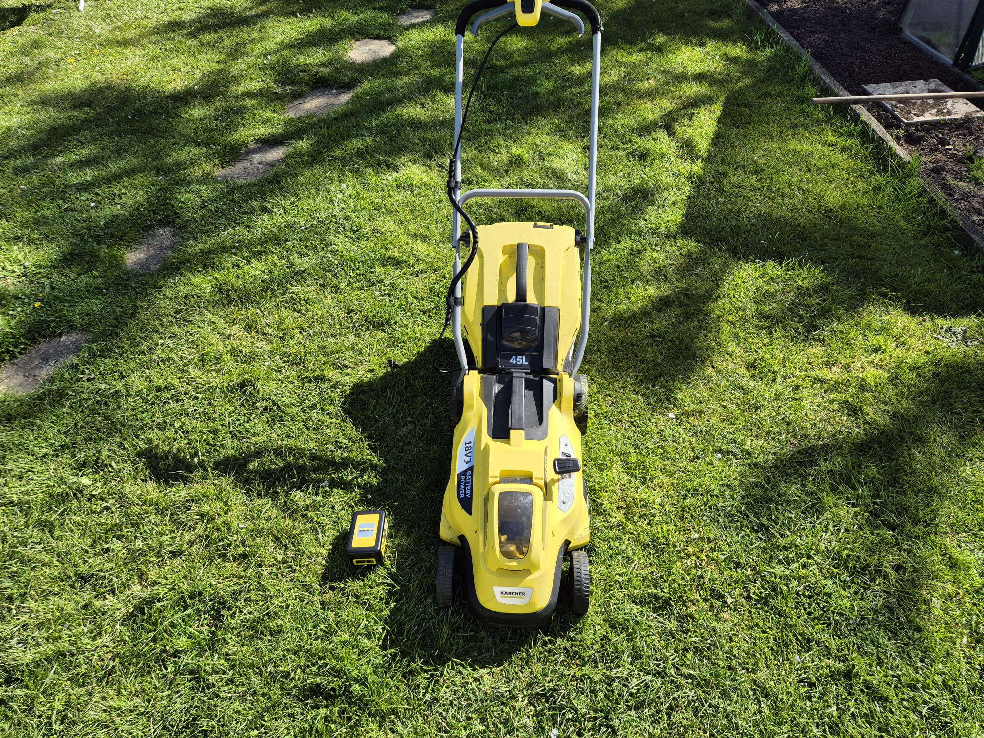 Battery lawn mower lmo 18-36 cordless lawn mower 