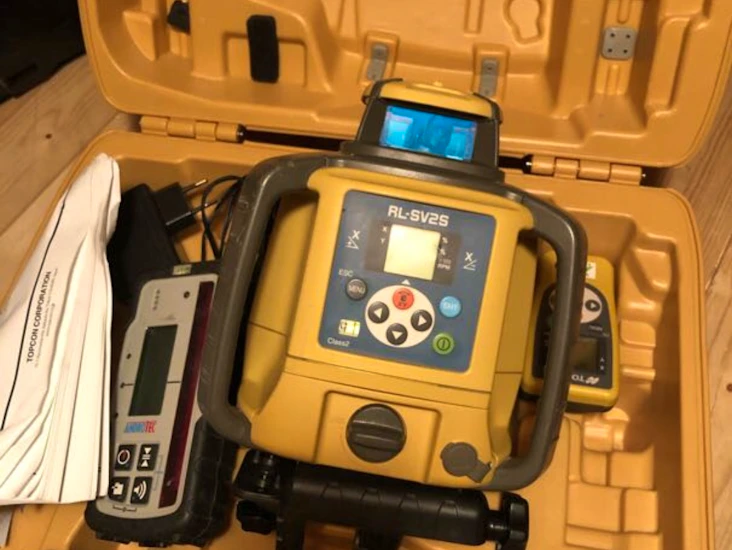 Topcon två fall laser