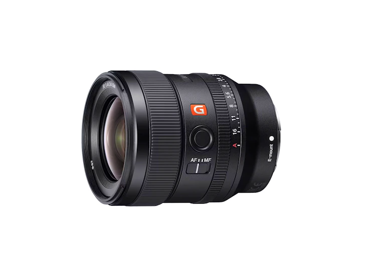 Sony sel fe 24mm f/1.4 gm e-mount lens