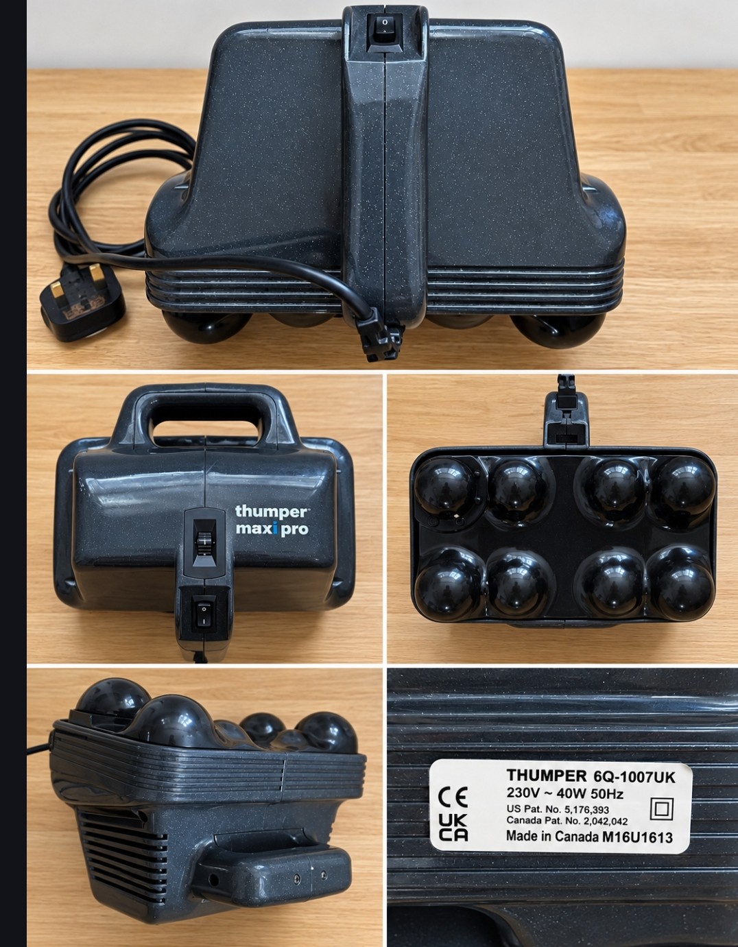 Thumper maxi pro percussion massager