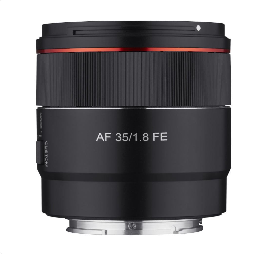 Samyang af 35mm f1.8 lens for sony fe