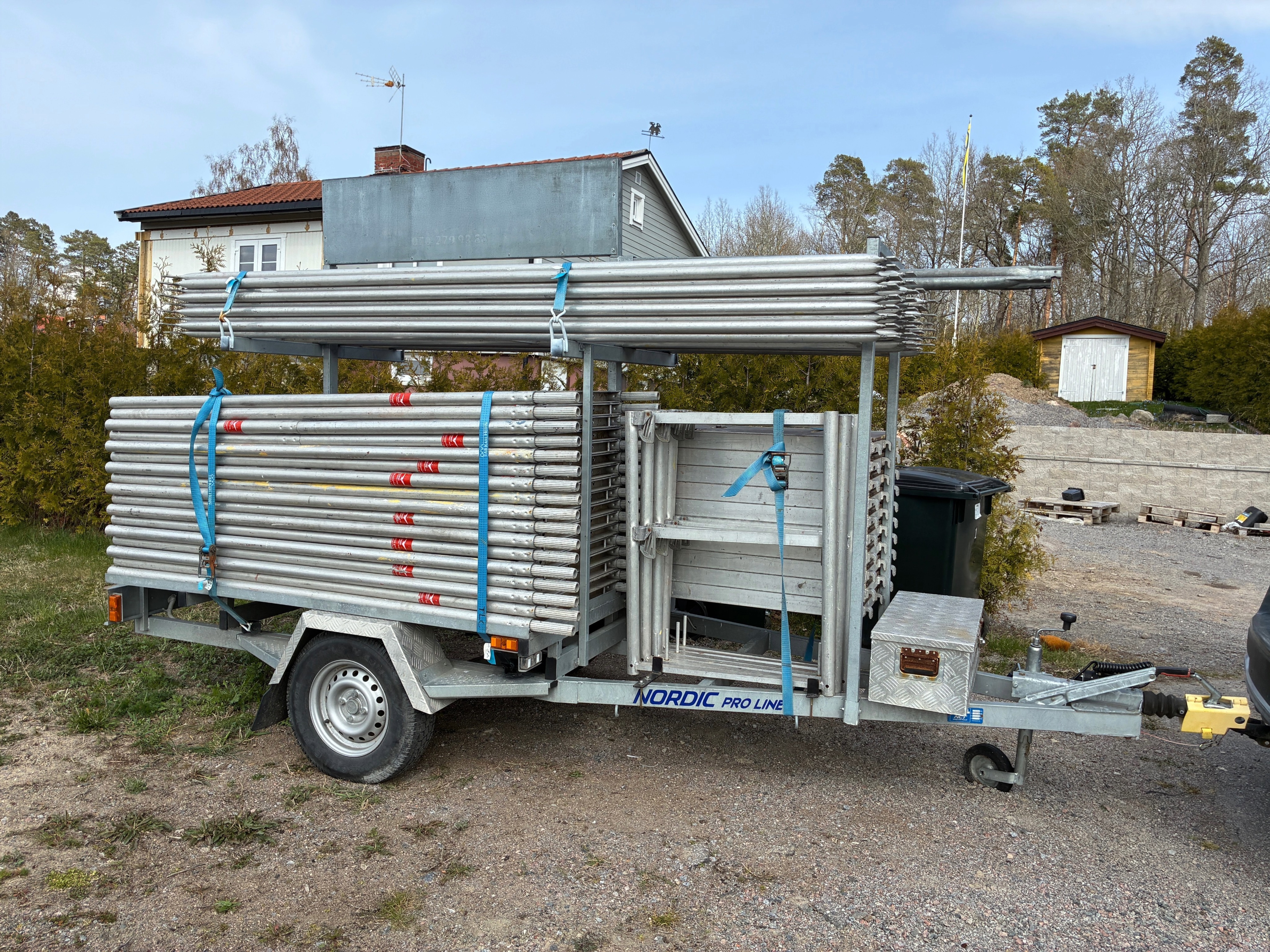 Byggställning aluminium