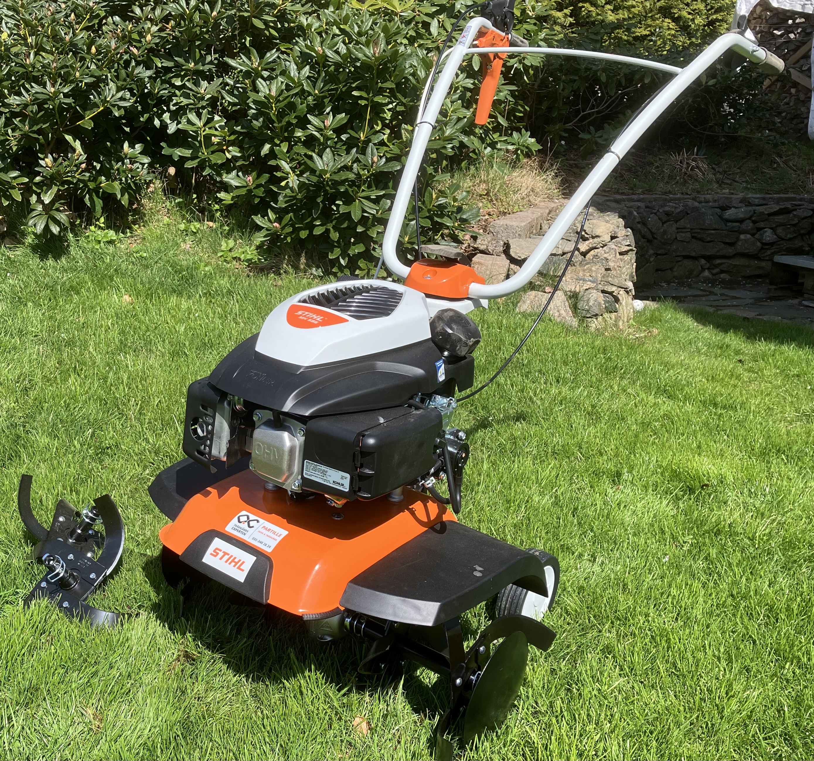 Jordfräs - stihl mh 585