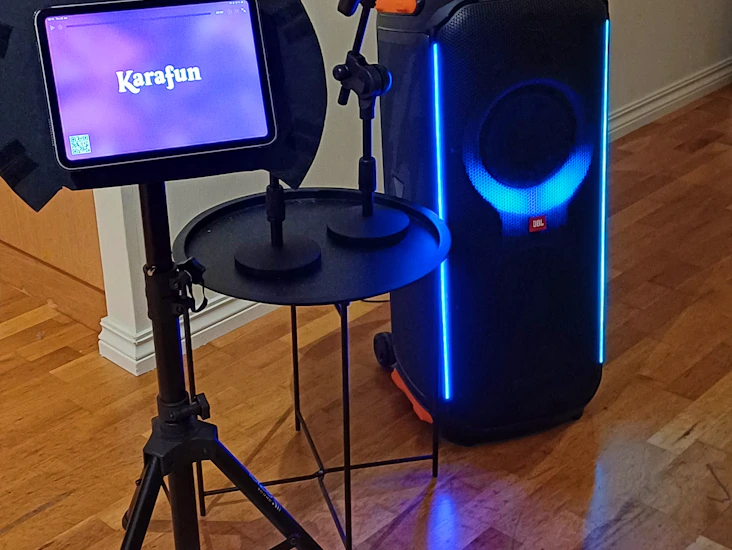 Karaoke setup