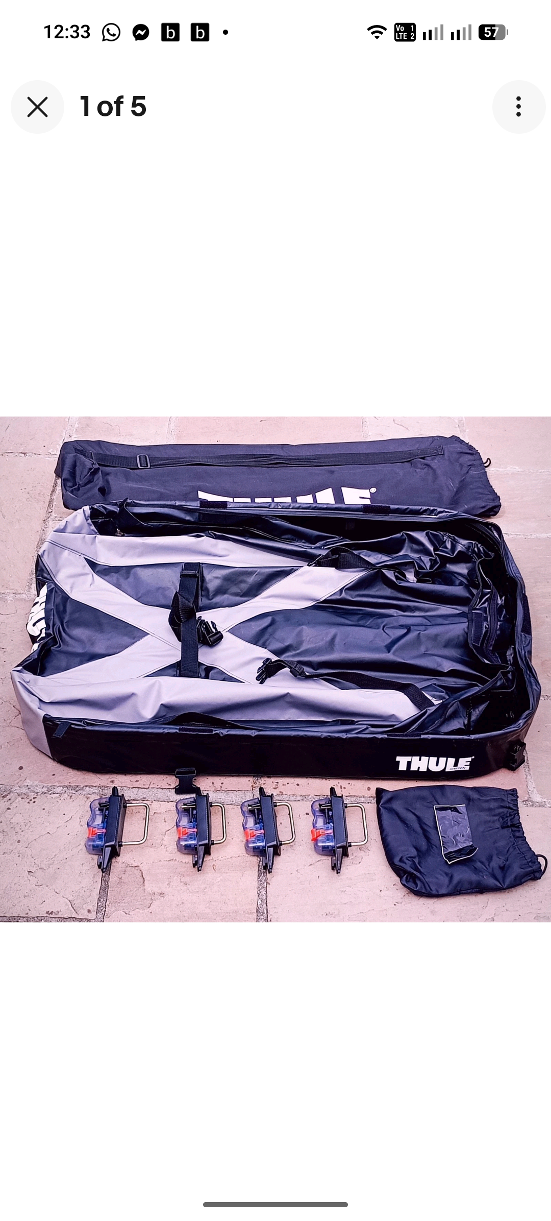 Thule ranger 90 roof bag