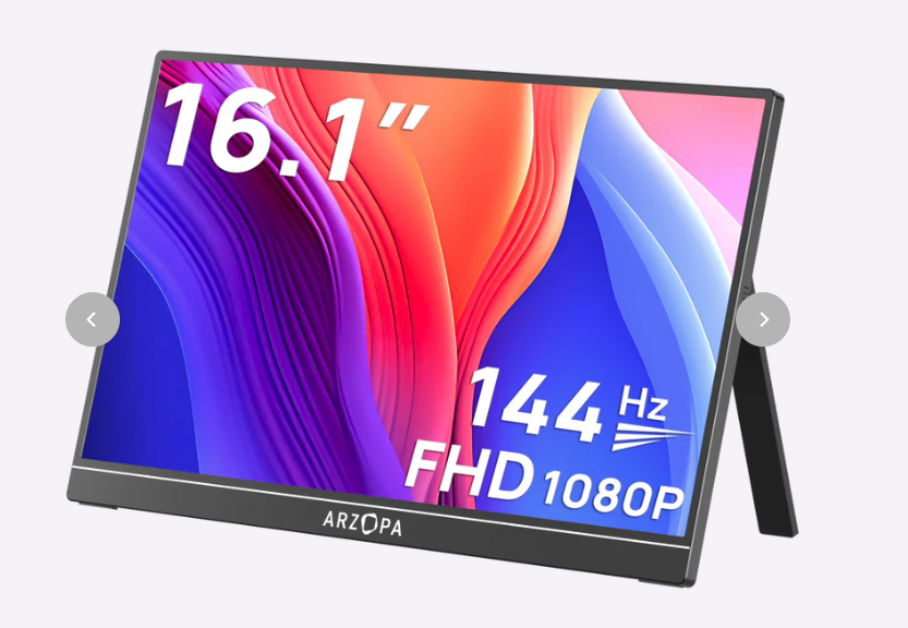 Arzopa z1fc 16,1” 144 hz – portabel extraskärm för arbete och gaming 