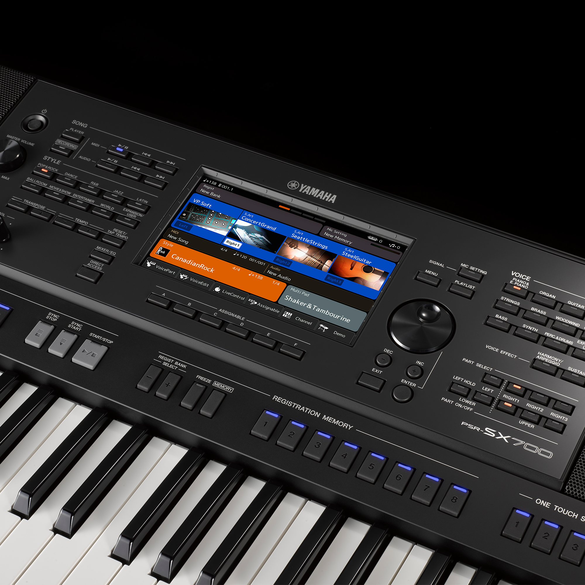 Psr sx 700 - yamaha arranger workstation keyboard