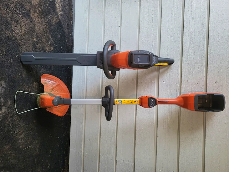 Häcksax & grastrimmer