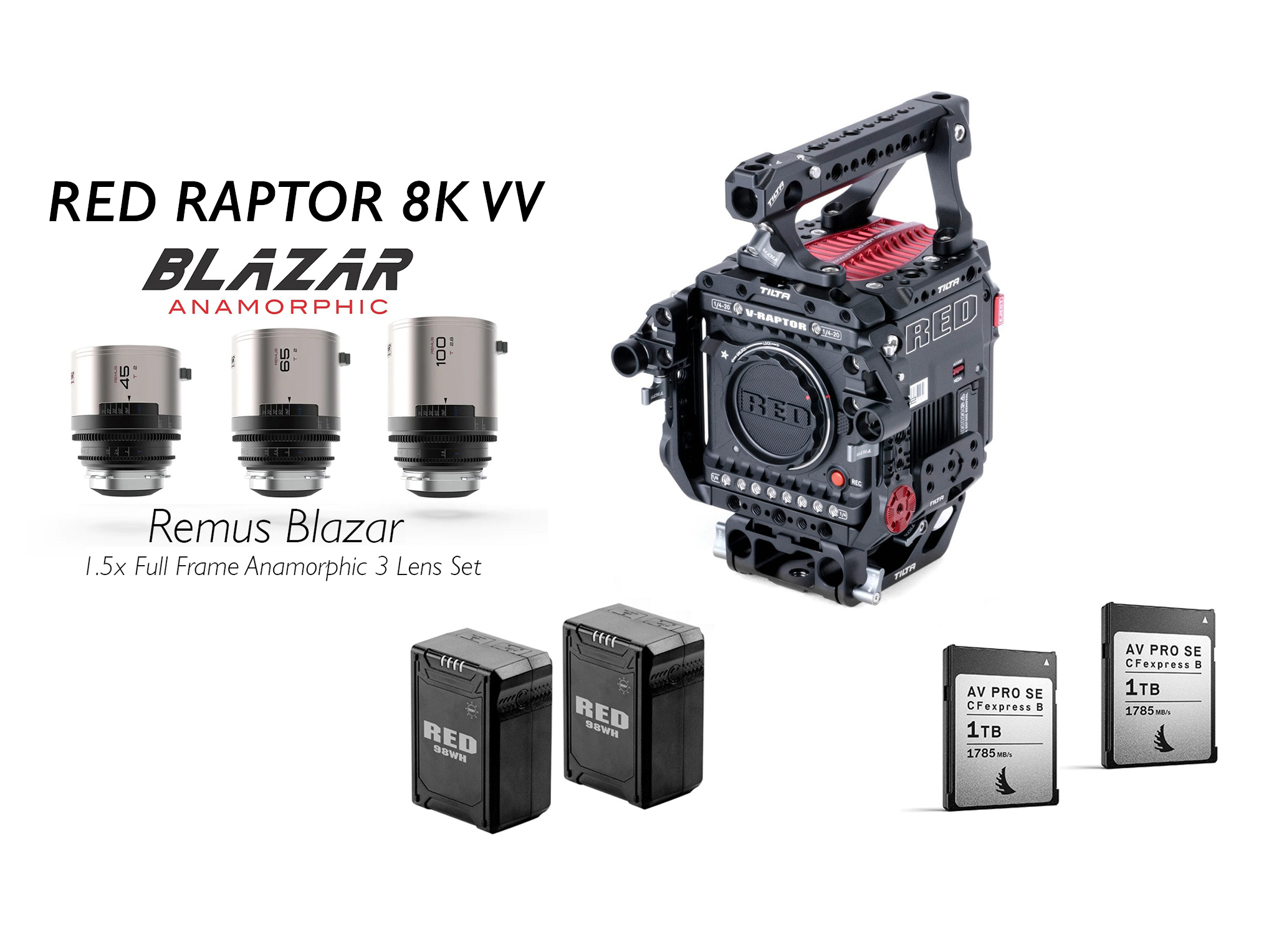 Red raptor 8k vv