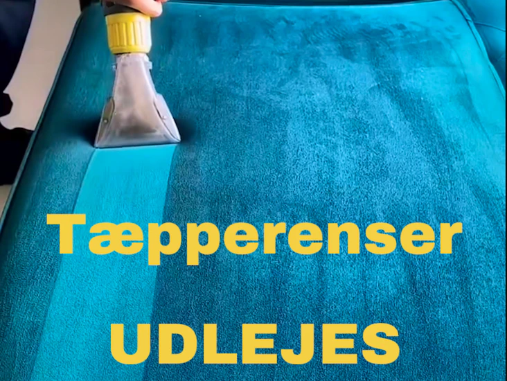 tæpperenser til leje – gør dit hjem rent! fra 70kr pr. dag