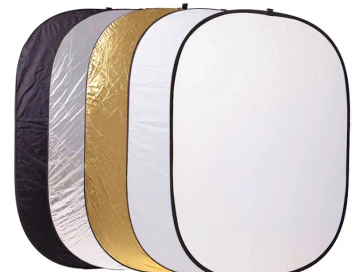 Godox reflektorskjerm 5-i-1 oval 120x180cm