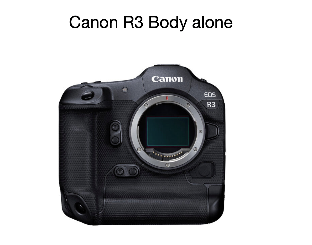 Canon r3 body alone
