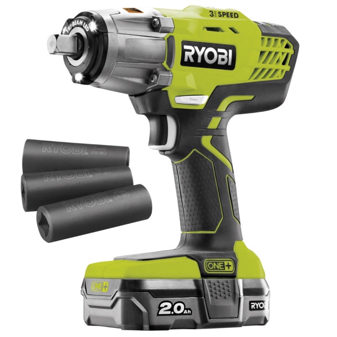 Ryobi muttertrekker (dekkskift sett)