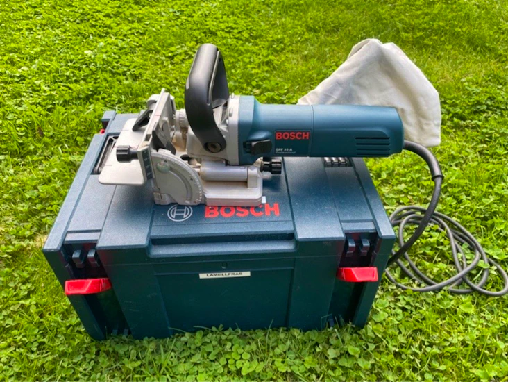 Lamellfräs / kexmaskin blå bosch