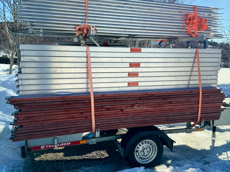 152 kvm ställningsvagn