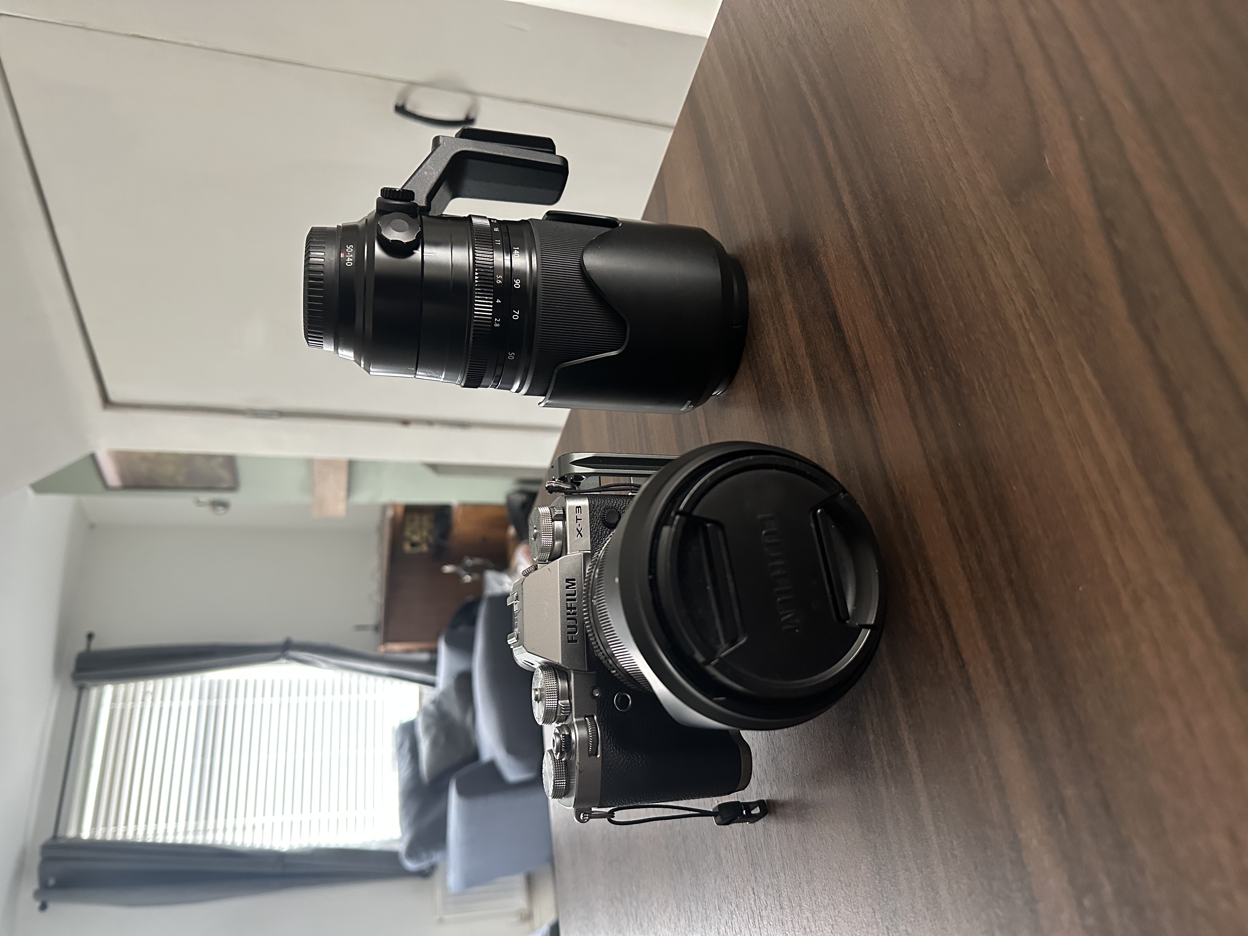 Fujifilm xt-3 with 16-55 2.8 lens & 50-140 2.8 lens