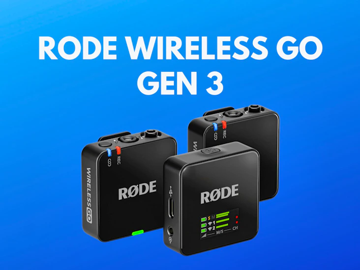 Rode wireless go (gen 3) røde gb