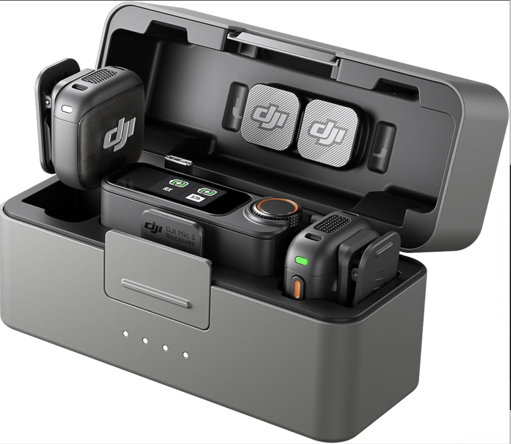 Dji mic 3 (2 tx + 1 rx + charging case)