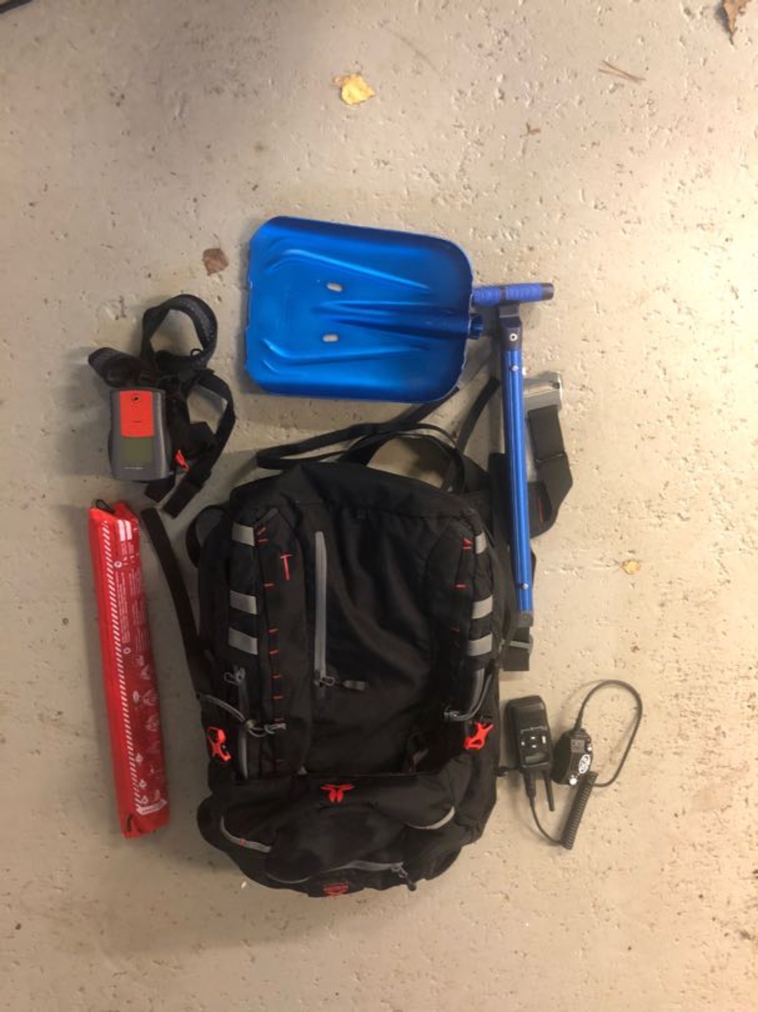 Arva react 40 liter lavinryggsäck komplett