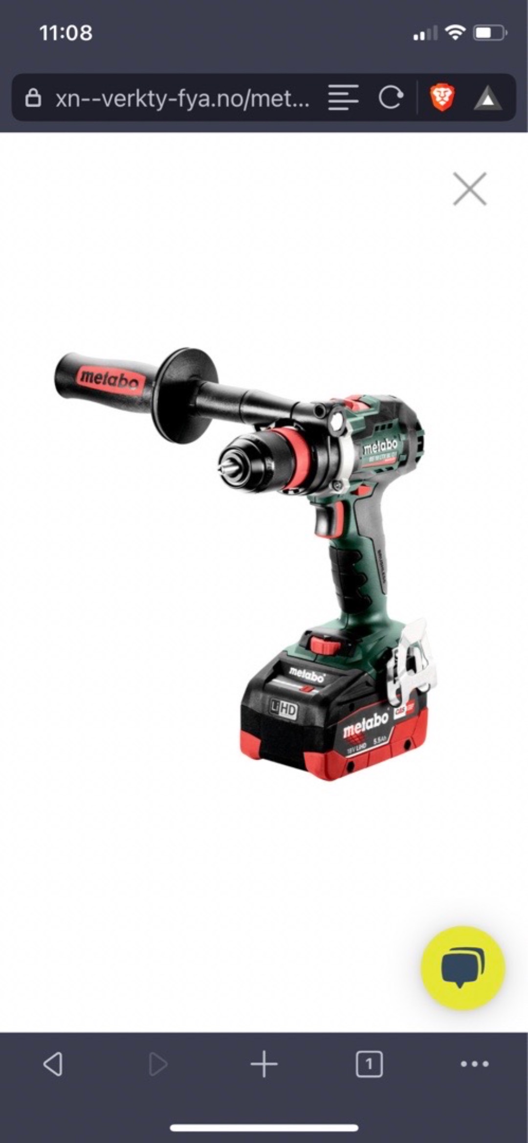 Metabo skrutrekker