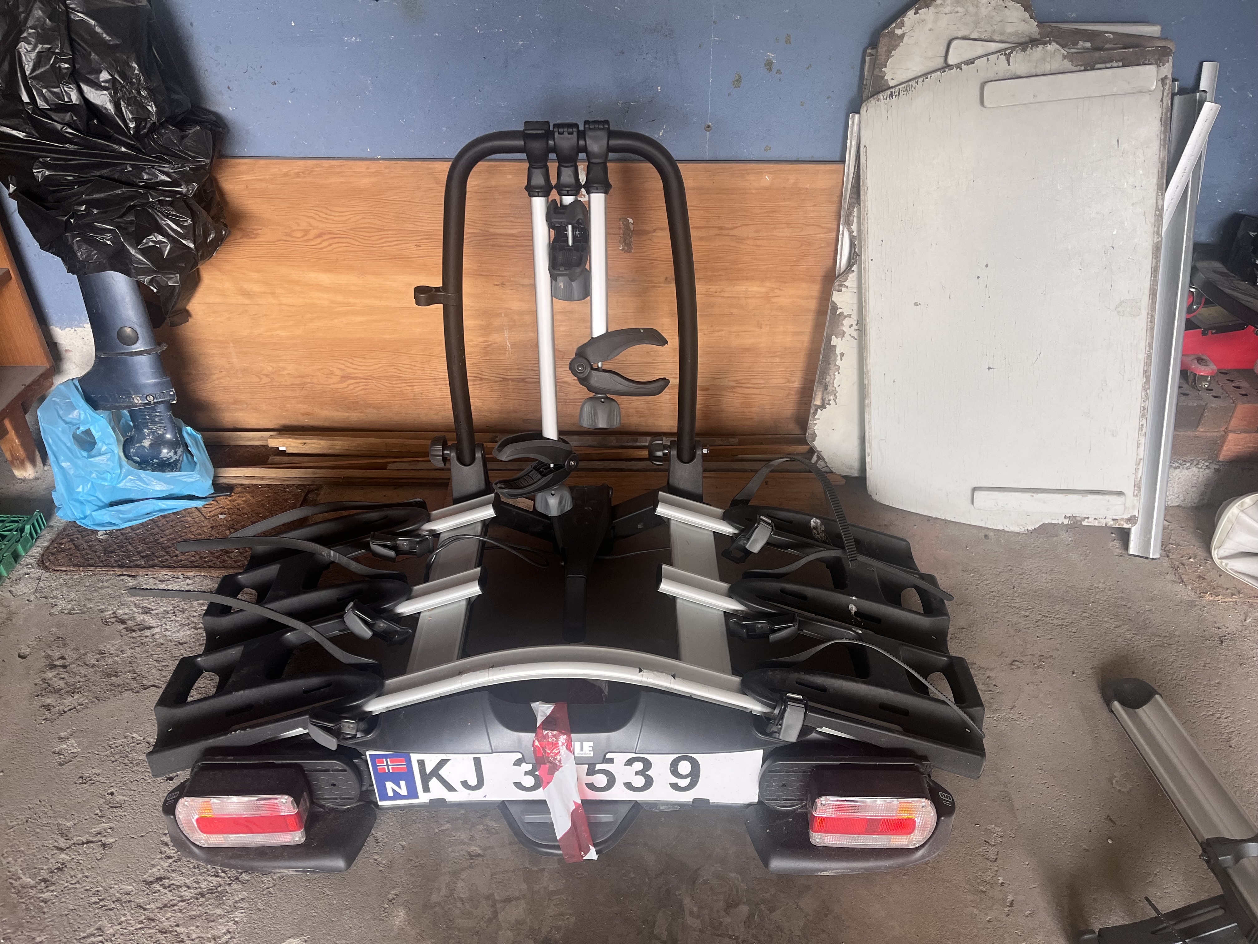 Thule sykkelstativ for 4 sykkler 