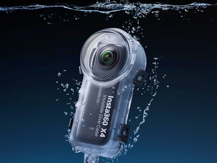 Insta360 x4 invisible divecase