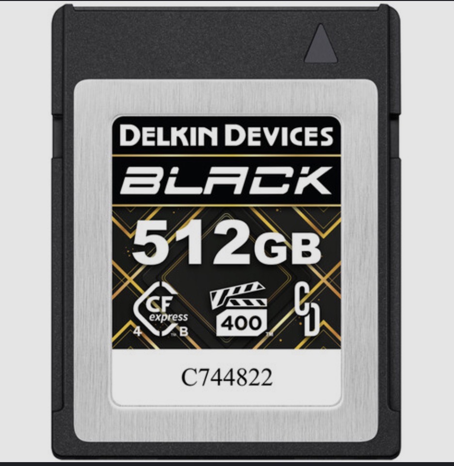 Delkin black 512gb cfexpress 4.0