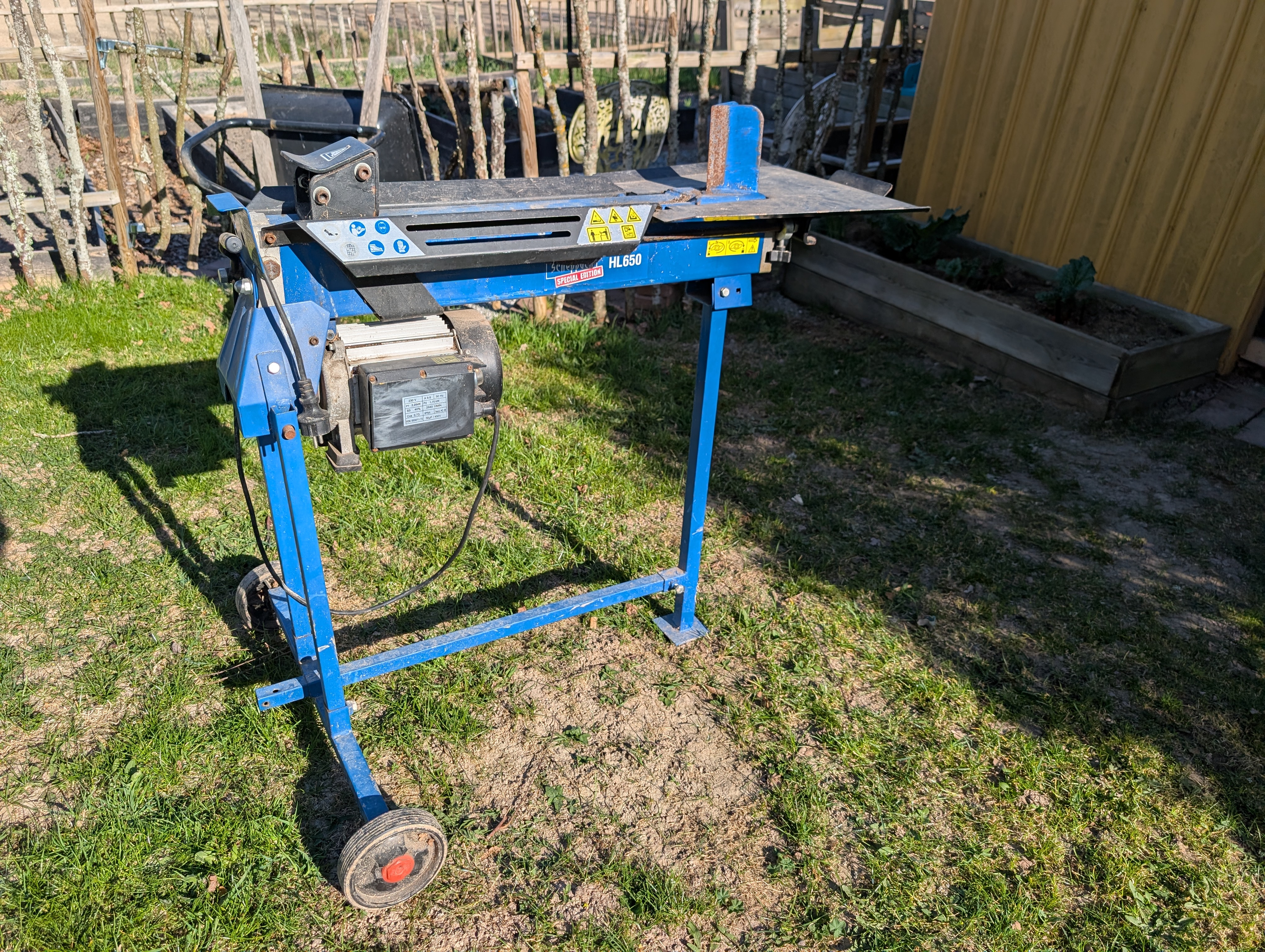 Vedklyv scheppach hl 450