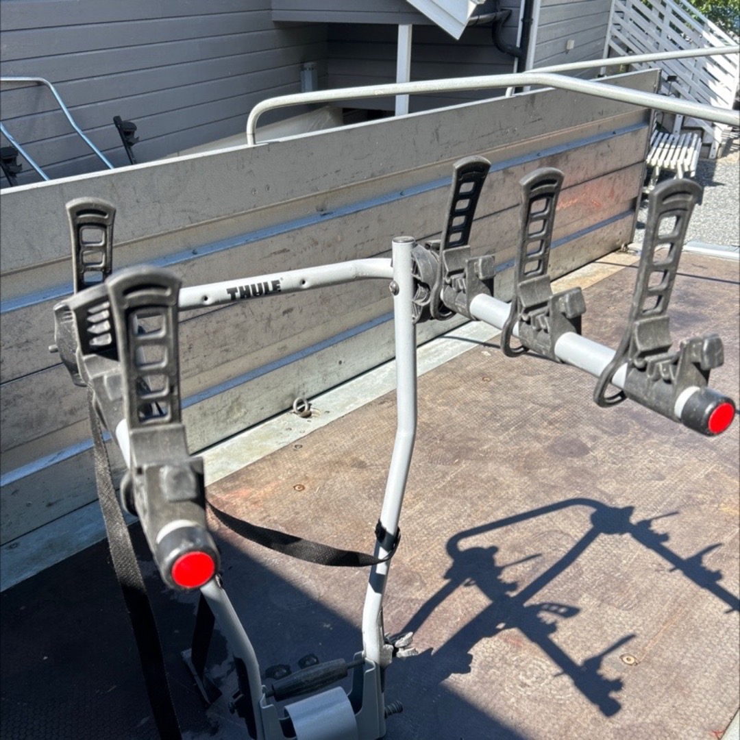 Sykkelstativ for hengerfeste.