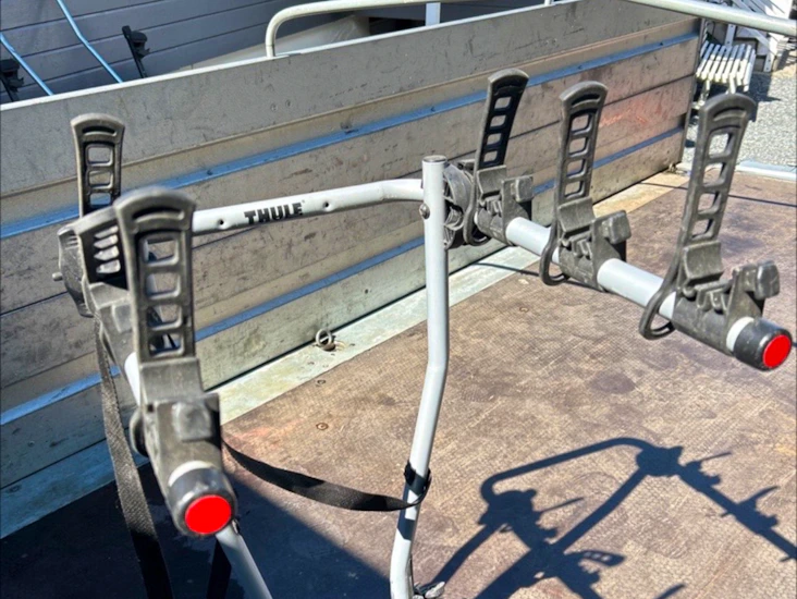 Sykkelstativ for hengerfeste.